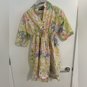 COTTON MINI CASUAL DRESS